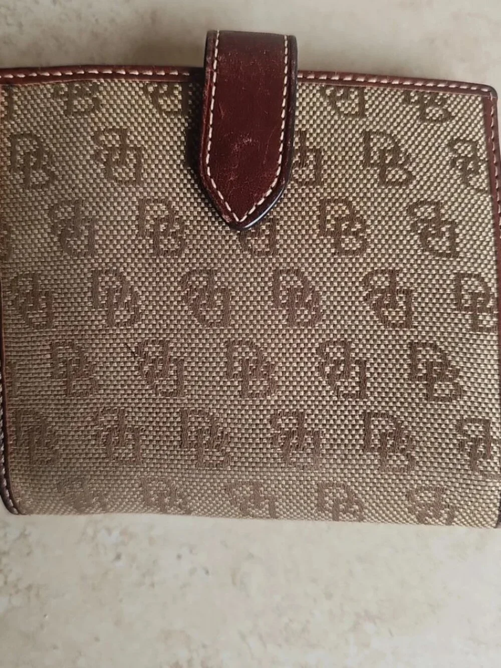 Dooney & Bourke Signature Bifold Monogram Wallet